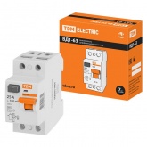 Устройство защитного отключения TDM ВД1-63 2Р 25А 100мА тип АС