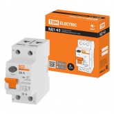 Устройство защитного отключения TDM ВД1-63 2Р 80А 100мА тип АС