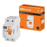 Устройство защитного отключения TDM ВД1-63 2Р 50А 300мА тип АС