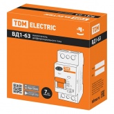 Устройство защитного отключения TDM ВД1-63 2Р 100А 300мА тип АС