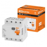 Устройство защитного отключения TDM ВД1-63 4Р 50А 30мА тип АС