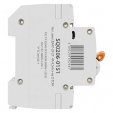 Автоматический выключатель TDM ВА47-29 2Р 4А 4,5кА характеристика D (автомат электрический)