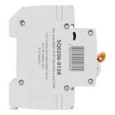 Автоматический выключатель TDM ВА47-29 2Р 20А 4,5кА характеристика D (автомат электрический)