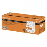 Автоматический выключатель TDM ВА47-29 3Р 10А 4,5кА характеристика D (автомат электрический)