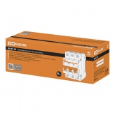 Автоматический выключатель TDM ВА47-29 3Р 16А 4,5кА характеристика D (автомат электрический)