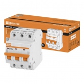 Автоматический выключатель TDM ВА47-29 3Р 32А 4,5кА характеристика D (автомат электрический)