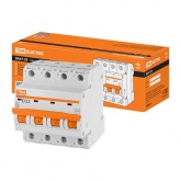 Автоматический выключатель TDM ВА47-29 4Р 32А 4,5кА характеристика D (автомат электрический)