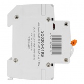 Автоматический выключатель TDM ВА47-29 4Р 63А 4,5кА характеристика D (автомат электрический)