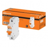 Автоматический выключатель TDM ВА47-29 1Р 16А 4,5кА характеристика В (автомат электрический)