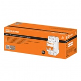 Автоматический выключатель TDM ВА47-29 2Р 10А 4,5кА характеристика В (автомат электрический)