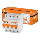 Автоматический выключатель TDM ВА47-29 4Р 63А 4,5кА характеристика В (автомат электрический)