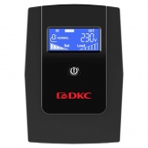 ИБП ДКС Info LCD линейно-интерактивный 800ВА/480Вт 8Ач IEC C13 3шт USB 1шт RJ45