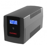 ИБП ДКС Info LCD линейно-интерактивный 1500ВА/900Вт 2х8Ач IEC C13 4шт USB 1шт RJ45