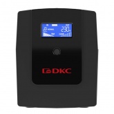 ИБП ДКС Info LCD линейно-интерактивный 1500ВА/900Вт 2х8Ач IEC C13 4шт USB 1шт RJ45