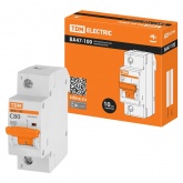 Автоматический выключатель TDM ВА47-100 1Р 80А 10кА характеристика С (автомат электрический)