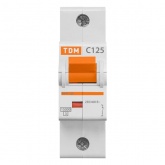 Автоматический выключатель TDM ВА47-125 1Р 125А 15кА характеристика С (автомат электрический)