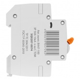 Автоматический выключатель TDM ВА47-100 3Р 50А 10кА характеристика С (автомат электрический)