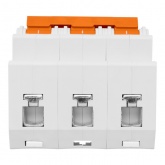 Автоматический выключатель TDM ВА47-125 3Р 125А 15кА характеристика С (автомат электрический)