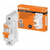 Автоматический выключатель постоянного тока TDM ВА47-60DC 1P 25А 6кА характеристика С 220В (автомат электрический)