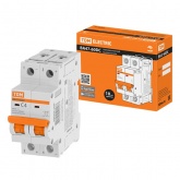 Автоматический выключатель постоянного тока TDM ВА47-60DC 2P 4А 6кА характеристика С 440В (автомат электрический)