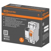 Устройство защитного отключения TDM ВД63 2Р 32А 30мА (электронное) тип АС