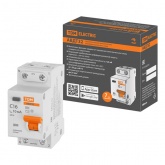 Дифференциальный автомат TDM 1П+Н C16А 10мА тип АС однофазный электронный 4,5кА АВДТ32 (дифавтомат, АВДТ)