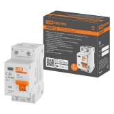 Дифференциальный автомат TDM 1П+Н C25А 30мА тип АС однофазный электронный 4,5кА АВДТ32 (дифавтомат, АВДТ)