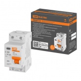 Дифференциальный автомат TDM 1П+Н C63А 30мА тип АС однофазный электронный 4,5кА АВДТ32 (дифавтомат, АВДТ)