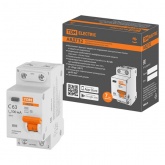 Дифференциальный автомат TDM 1П+Н C63А 100мА тип АС однофазный электронный 4,5кА АВДТ32 (дифавтомат, АВДТ)