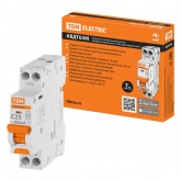 Дифференциальный автомат TDM 1П+Н C25А 100мА тип АС однофазный электронный 4,5кА 1 модуль АВДТ63М (дифавтомат, АВДТ)