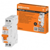 Дифференциальный автомат TDM 1П+Н C20А 30мА тип АС однофазный электронный 4,5кА 1 модуль АВДТ63М (дифавтомат, АВДТ)