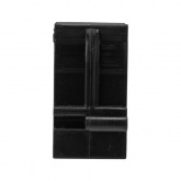 Крепеж-клипса Rexant для труб под монтажный пистолет в п/э d16 [упак.100шт] черная