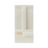 Крепеж-клипса Rexant для труб под монтажный пистолет в п/э d20 [упак.100шт] белая