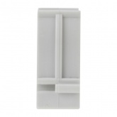 Крепеж-клипса Rexant для труб под монтажный пистолет в п/э d25 [упак.50шт] серая