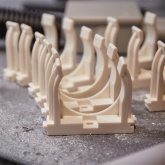 Крепеж-клипса Rexant для труб под монтажный пистолет в п/э d50 [упак.25шт] белая