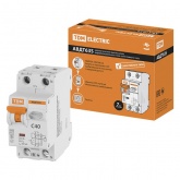 Дифференциальный автомат TDM 2П C50А 100мА тип АС однофазный электронный 6кА селективный АВДТ63S (дифавтомат, АВДТ)