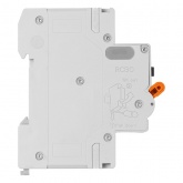 Дифференциальный автомат TDM АД2P 2Р С50А 300мА тип АС однофазный электронный 6кА АД2P (дифавтомат, АВДТ)