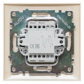 Переключатель 1-клавишный перекрестный EKF PROxima 10А IP20 Валенсия кремовый