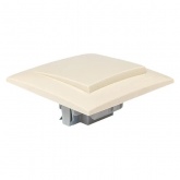 Переключатель 1-клавишный перекрестный EKF PROxima 10А IP20 Валенсия кремовый