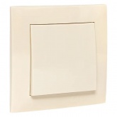 Переключатель 1-клавишный перекрестный EKF PROxima 10А IP20 Валенсия кремовый