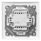 Переключатель 1-клавишный перекрестный EKF PROxima 10А IP20 Валенсия белый