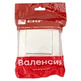 Переключатель 1-клавишный перекрестный EKF PROxima 10А IP20 Валенсия белый