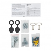 Щит распределительный навесной герметичный EKF 84 модуля Kratos (650х500х220) IP66 серый