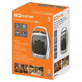 Тепловентилятор TDM ТВК-1 1800 Вт регулятор (900/1800 Вт) термостат, керамический нагреватель