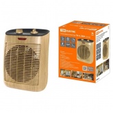 Тепловентилятор TDM ТВ-4, серия Эко, 2000 Вт, регулятор мощности (1200/2000 Вт), термостат, сосна,