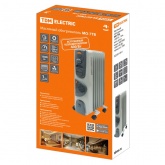 Масляный обогреватель TDM МО-7ТВ 1500Вт, 7 секций, вентилятор, регулятор мощности, термостат