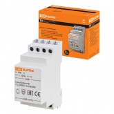 Трансформатор понижающий TDM (звонковый) ТП-230В/8-12-24В 8ВА DIN-рейка 2 модуля