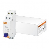 Выключатель кнопочный c фиксацией и индикацией TDM ВК-47M 1НО;1НЗ синий