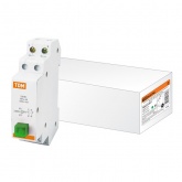 Выключатель кнопочный c фиксацией и индикацией TDM ВК-47M 1НО;1НЗ зеленый