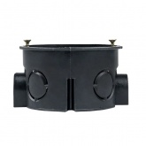 Коробка установочная EKF приборная КМТ-010-044 d 71х42 мм стыкующиеся с саморезами для твердых стен